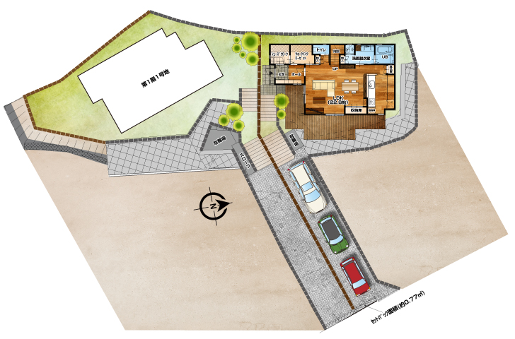 生駒市山崎町　第1期 2号地