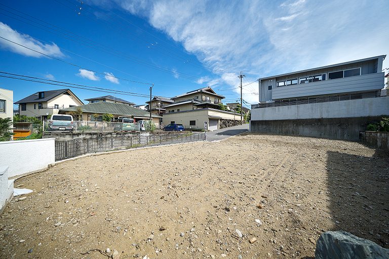 建築条件付き土地　奈良市学園南3丁目
