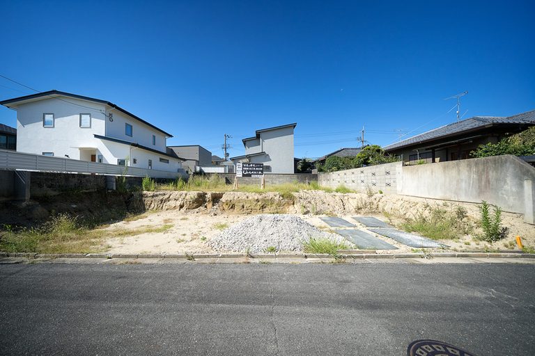 建築条件付き土地　奈良市西登美ケ丘2丁目