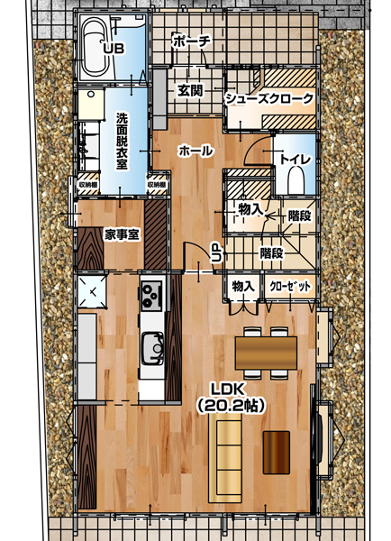 1F　間取り